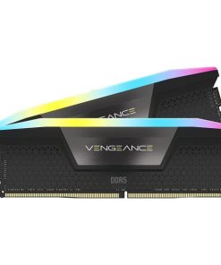 Corsair Ram Vengeance Rgb Ddr5 32gb (2 X 16gb) Ddr5 5200 Cl40-40-40-77 1.25v Intel Xmp - Black