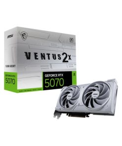 Msi Vga Geforce Rtx 5070, Rtx 5070 12g Ventus 2x Oc White, 12gb Gddr7, Hdmi/dp3, Dual Fan, oc