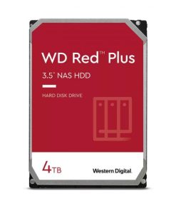 Western Digital Hdd Red Plus 4tb 3,5" 5400rpm Sata 6gb/s Buffer 256mb
