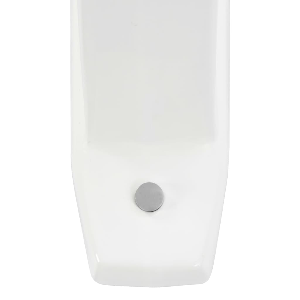 Schermo Per Orinatoio Per Privacy A Parete In Ceramica Bianco - Image 5