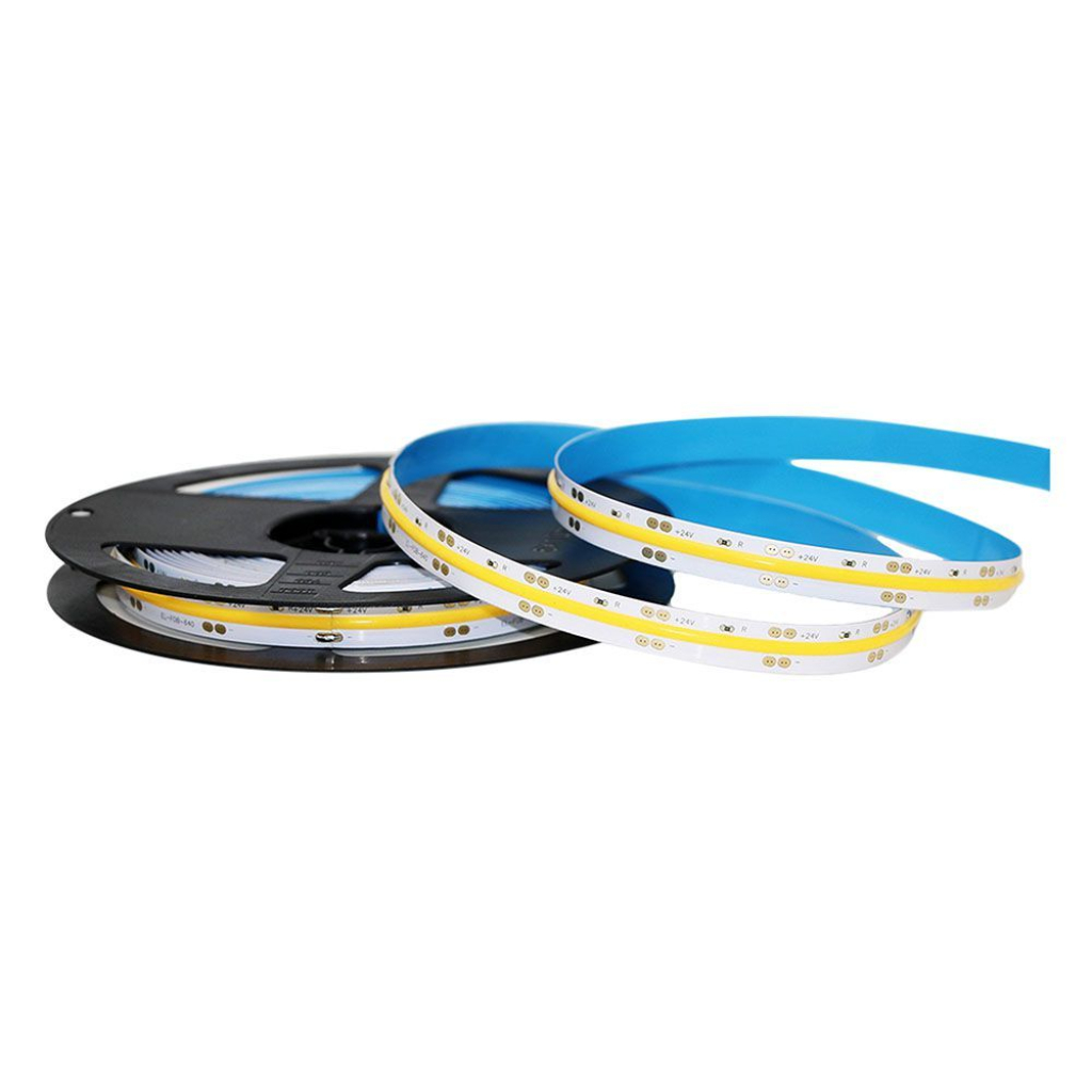 Led Cob Strip Light Ip20 24v 3000k 280 Leds 10w/m