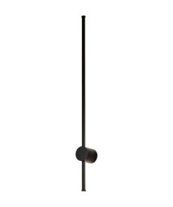 12w Led Wall Lamp Black Body 3000k Ip54