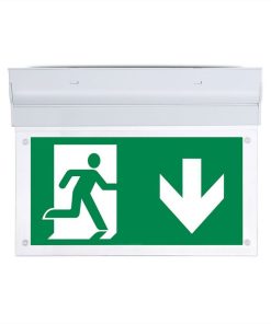 2w Led Wall Surface Emergency Exit Light 6000k
