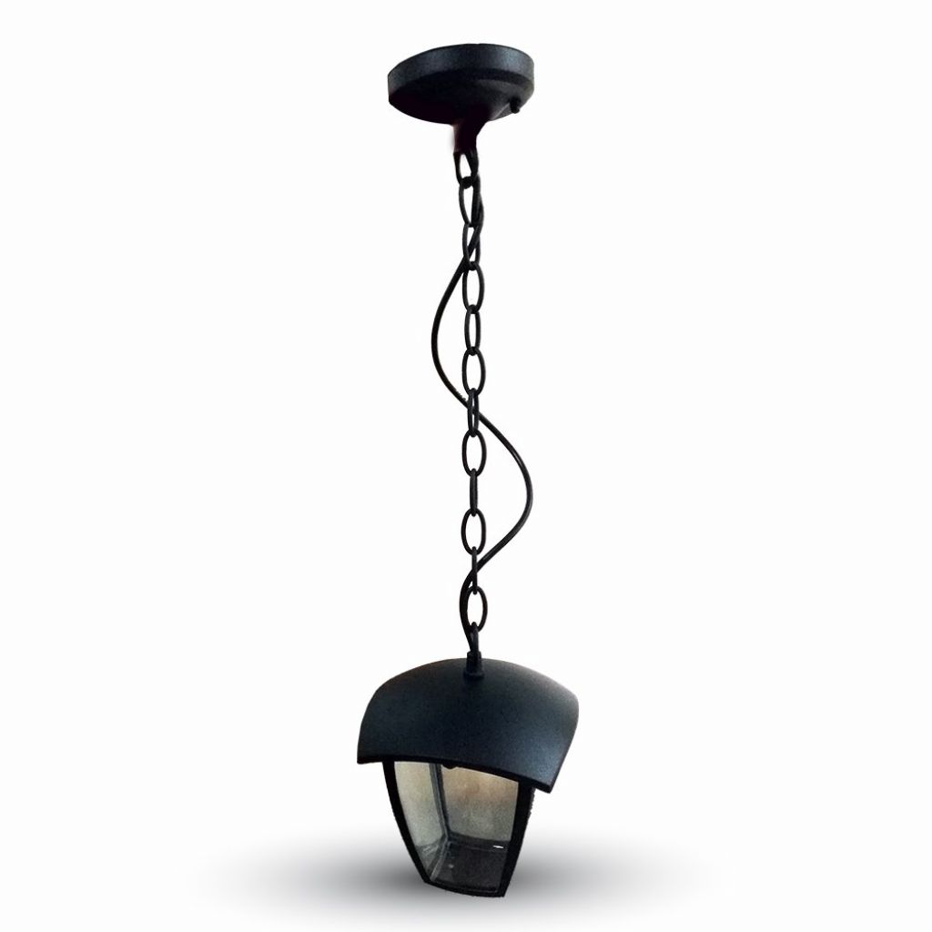 Ceiling Garden Lamp Ip44 Black