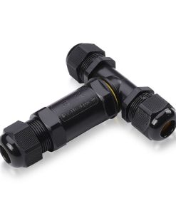 Waterproof Black Terminal Block 8 12mm Ip68
