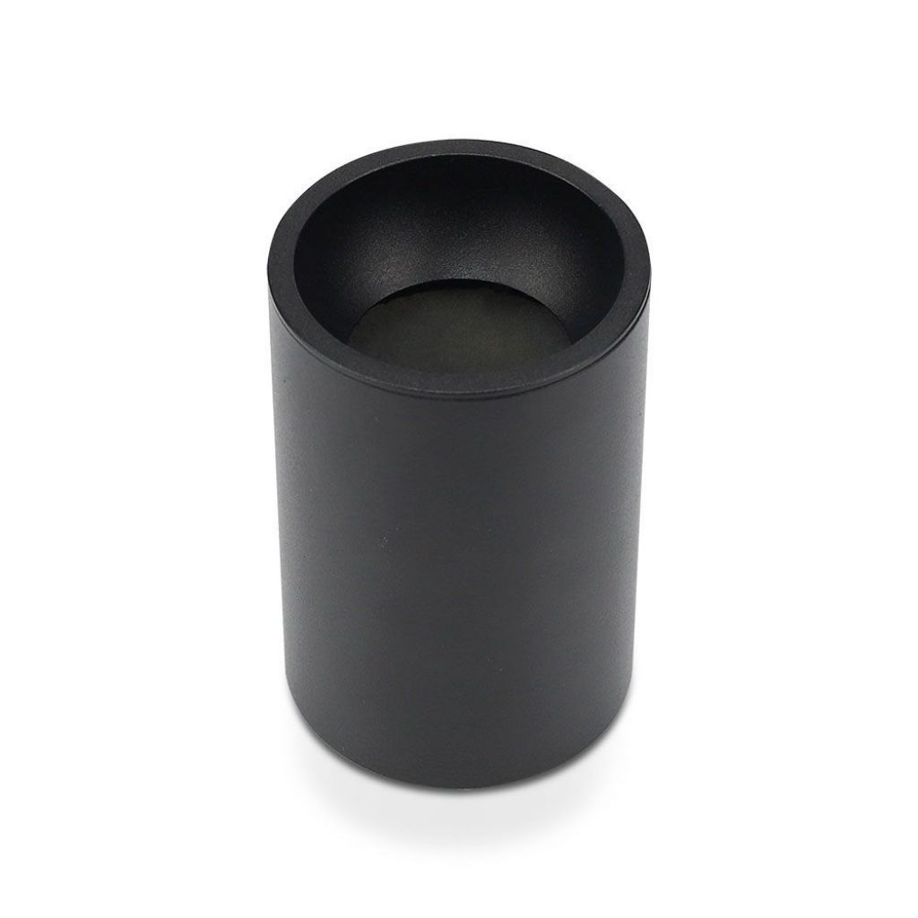 Gu10 Surface Mounted Fitting Black