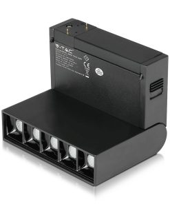 5*10w Led Magnetic Smd Linear Spotlight Black Ip20 24v 4000k