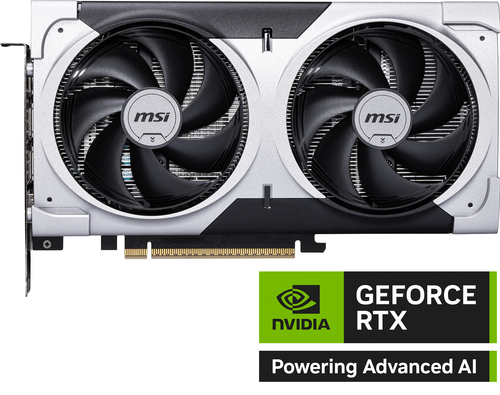 Msi Vga Geforce Rtx 5060 Ti, Rtx 5060 Ti 8g Ventus 2x Oc Plus, 8gb Gddr7, Hdmi/dp*3, Atx, Dual Fan,