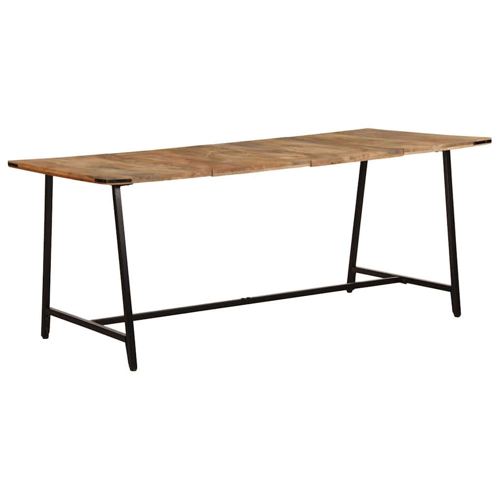 Tavolo Da Pranzo 180x90x75 Cm In Legno Massello Di Mango