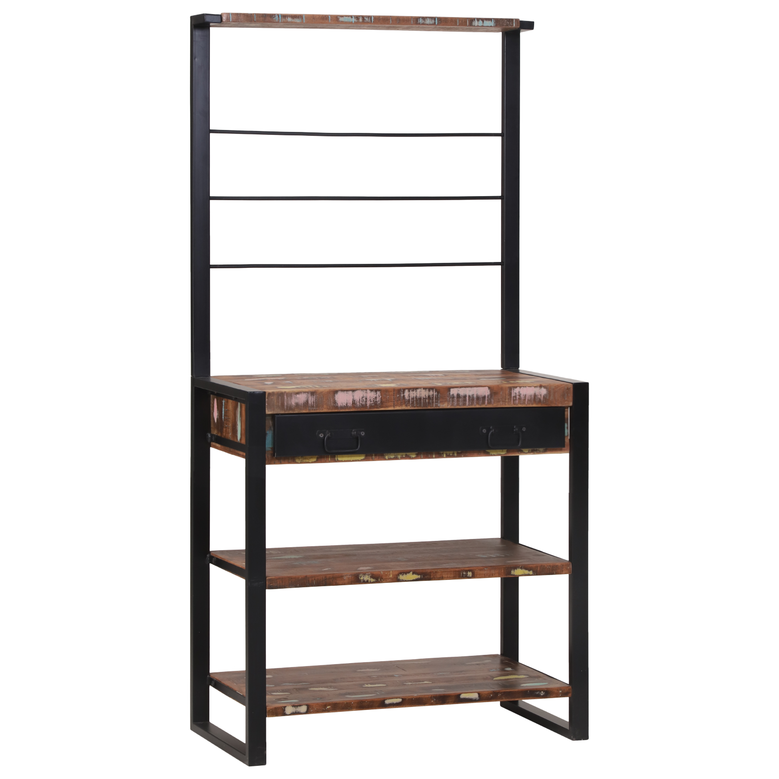 Scaffale Da Cucina Multicolore 80 X 40 X 160 cm
