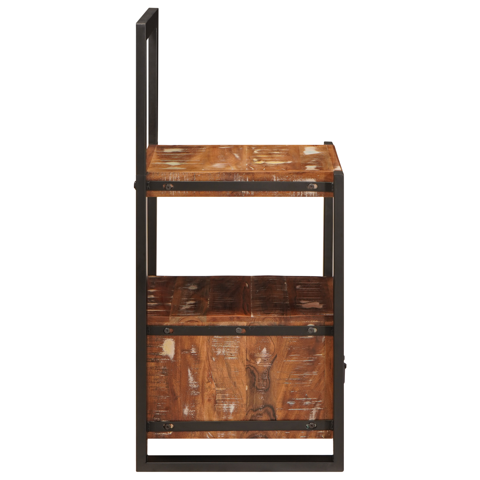 Appendiabiti Multicolore Legno Massello Di Recupero - Image 6