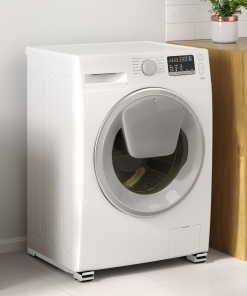 Base Per Lavatrice 2 Pcs Argento 72 X 5 X 4.5 Cm Acciaio