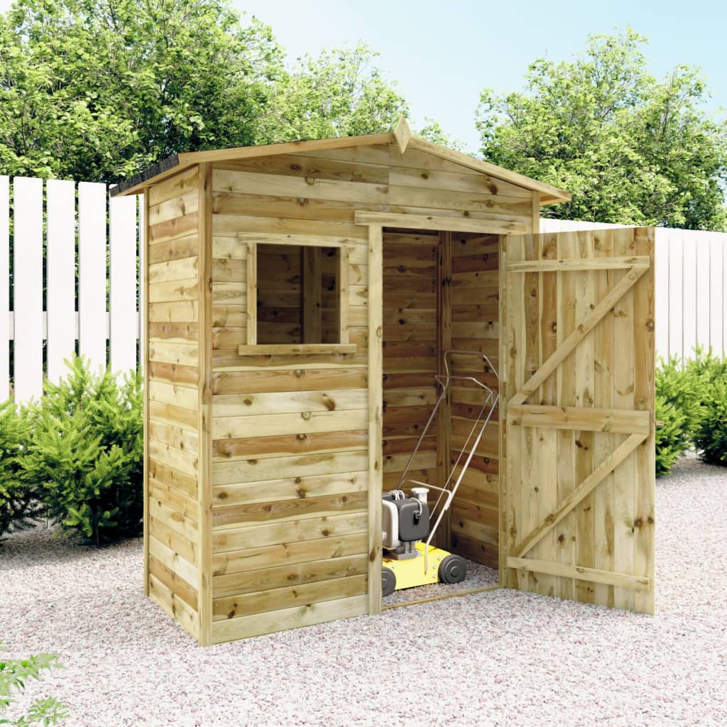 Capanno Da Giardino In Legno Di Pino Impregnato