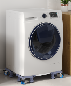 Base Per Lavatrice Grigio 67 X 67 X 12 Cm Metallo