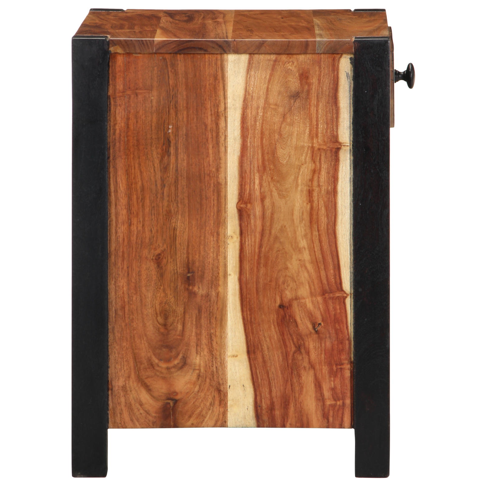 Armadio Da Notte Con Cassetto Marrone 40 X 35 X 50 cm - Image 6