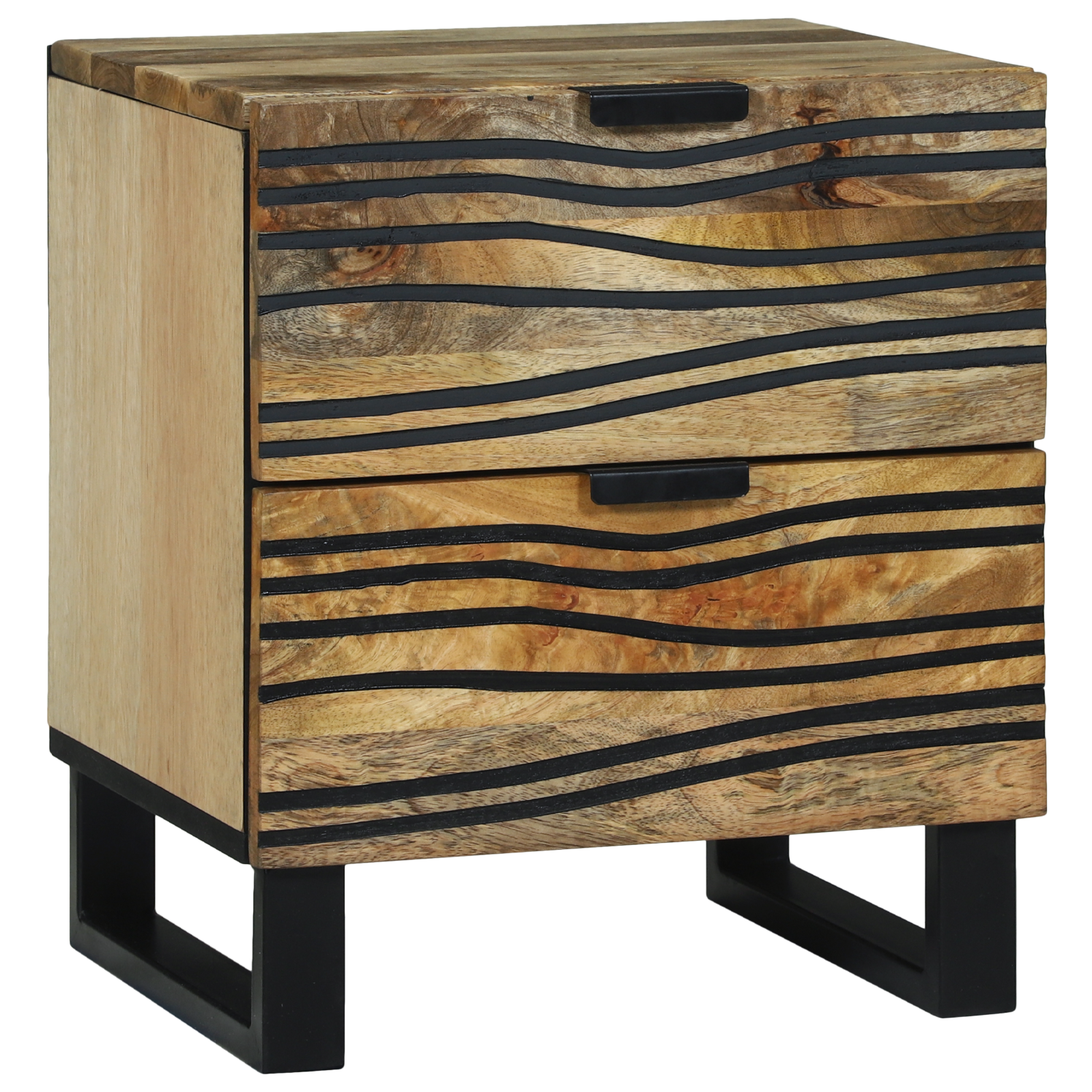Armadio Da Notte Con Cassetto Marrone 40 X 33 X 46 cm