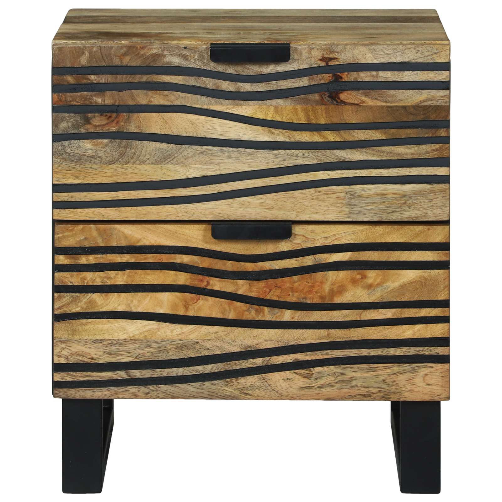 Armadio Da Notte Con Cassetto Marrone 40 X 33 X 46 cm - Image 3