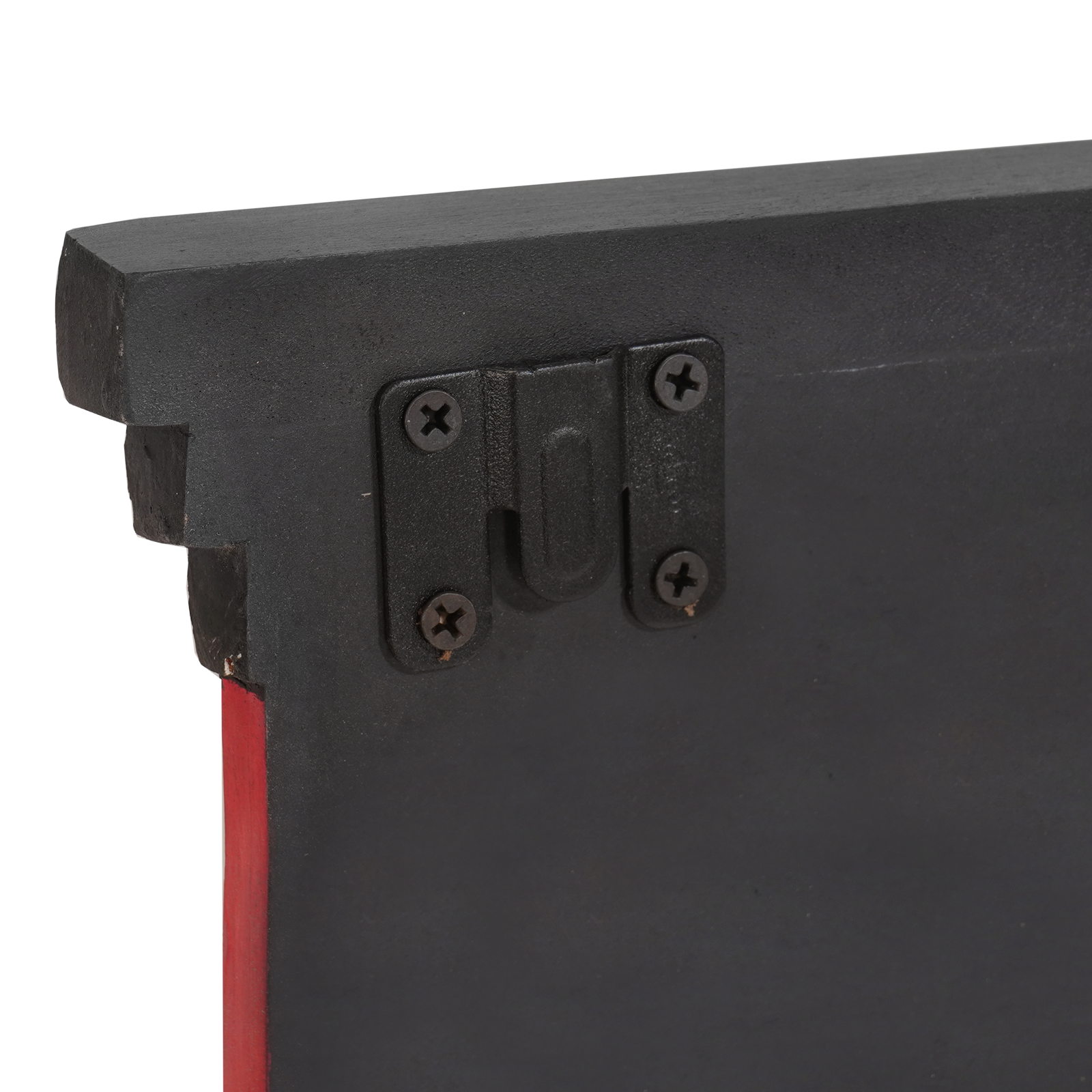 Appendiabiti Nero 80 X 25 X 2 Cm Legno Multistrato - Image 6