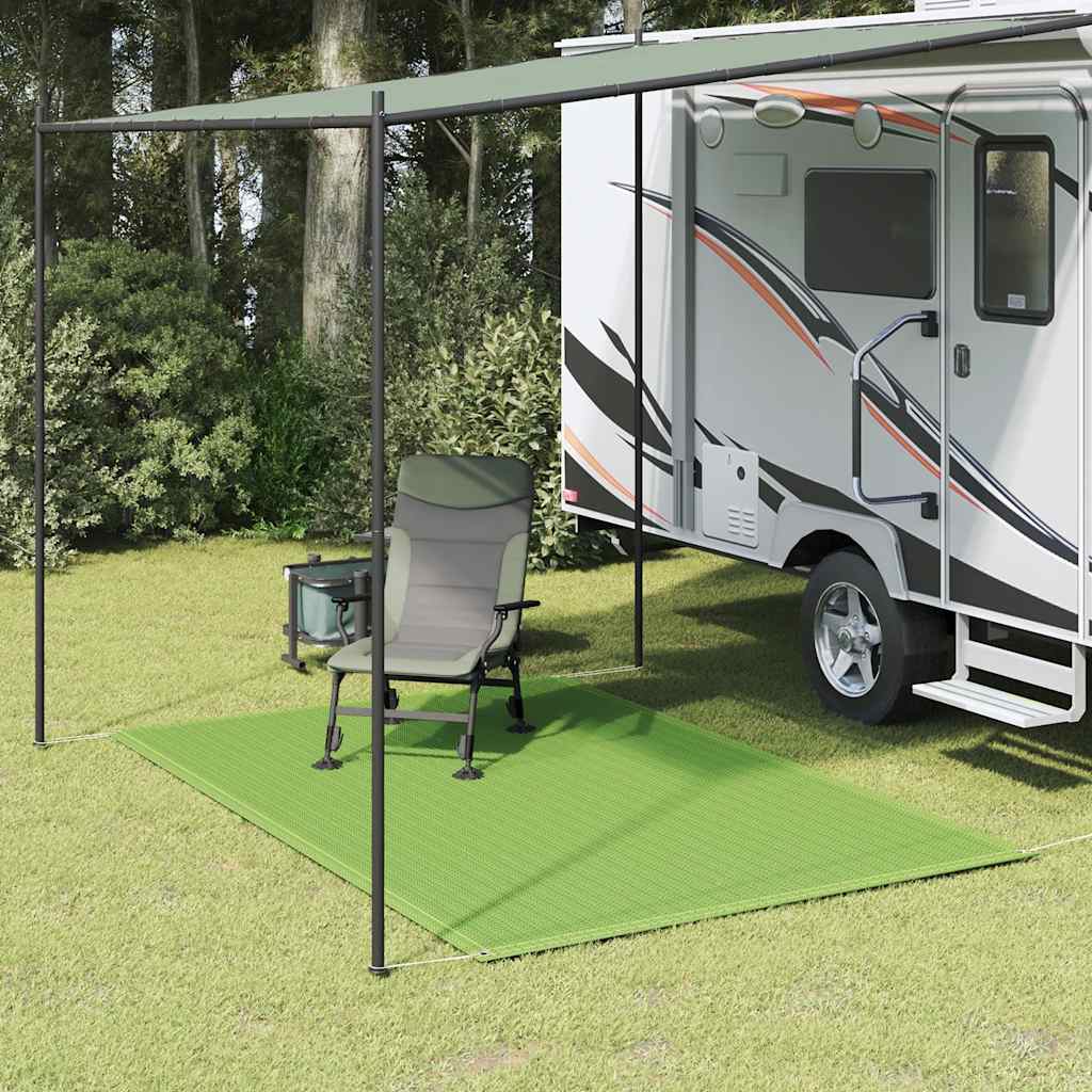 Tappeto Da Tenda Verde Chiaro 250x300 Cm Hdpe