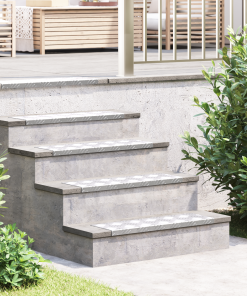 Dischi Quadrati 5 Pcs Argento 60 X 18 Cm Alluminio