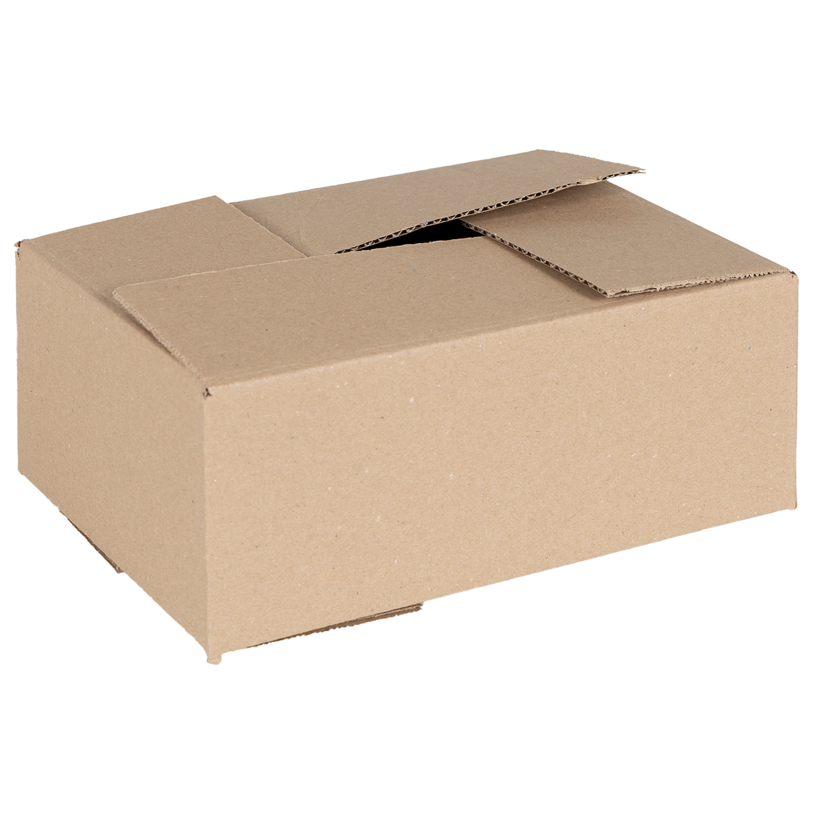 Scatola Pieghevole 50 Pcs Marrone 25 X 17.5 X 10 Cm Cartone