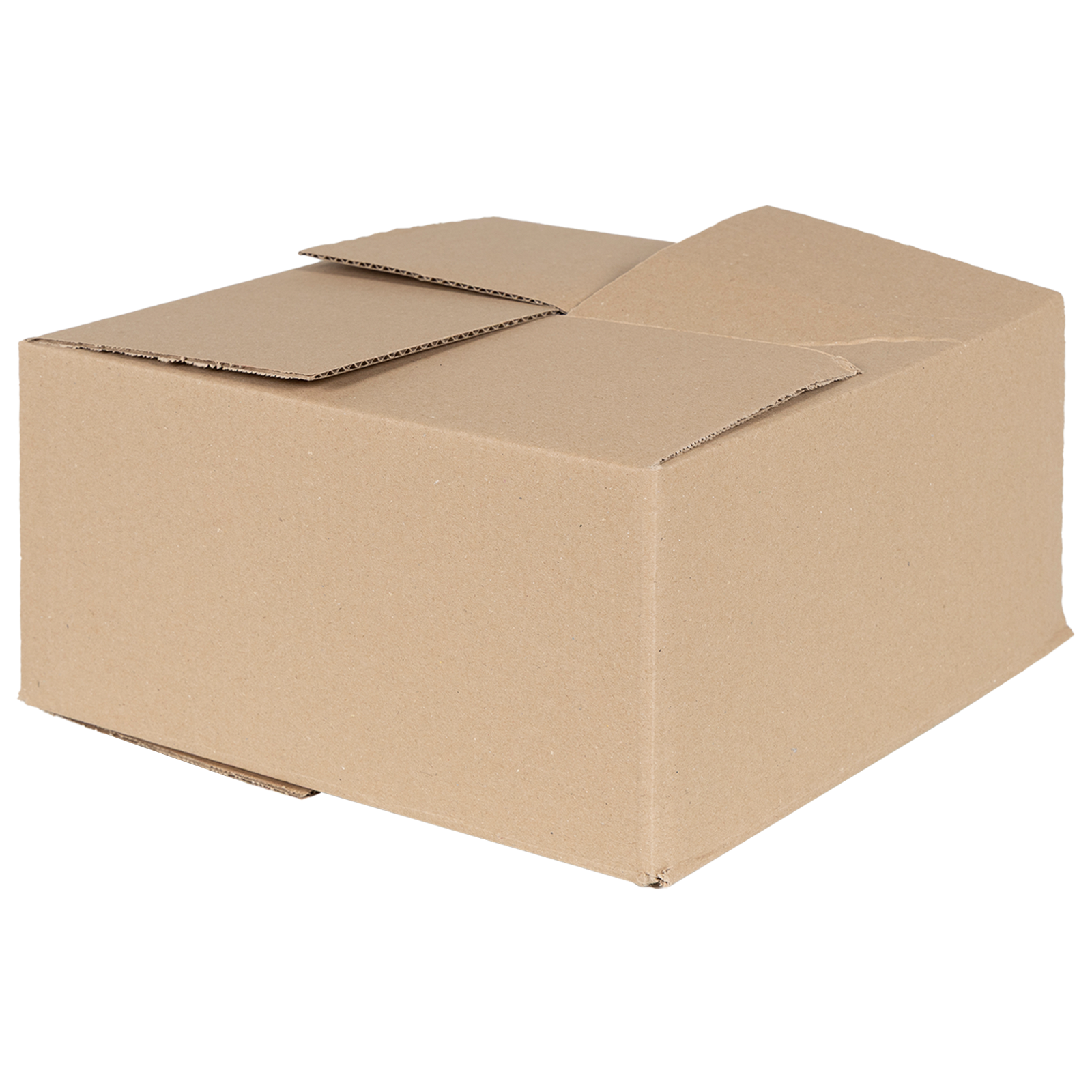 Scatola Pieghevole 50 Pcs Marrone 30 X 30 X 15 Cm Cartone