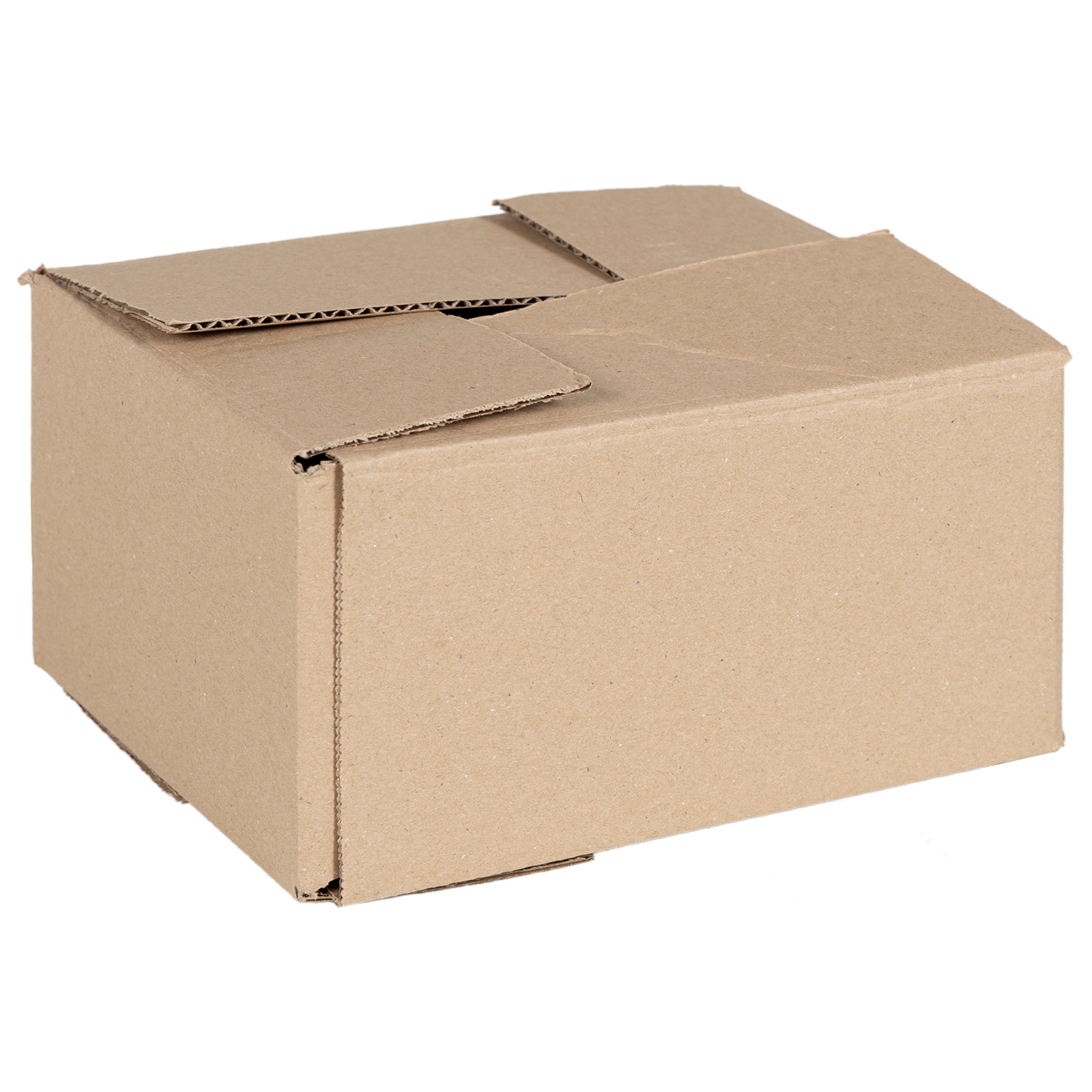 Scatola Pieghevole 50 Pcs Marrone 20 X 15 X 10 Cm Cartone