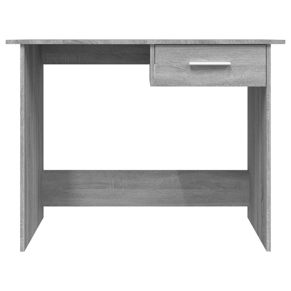 Scrivania Grigio Sonoma 100x50x76 Cm In Legno Multistrato - Image 4