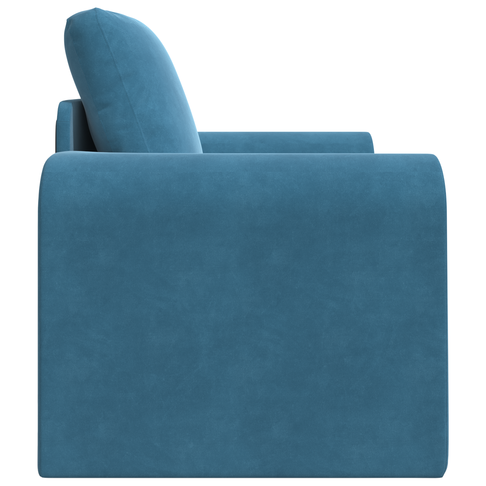 Divano Letto Blu 98 X 71 X 83 Cm Velluto - Image 6