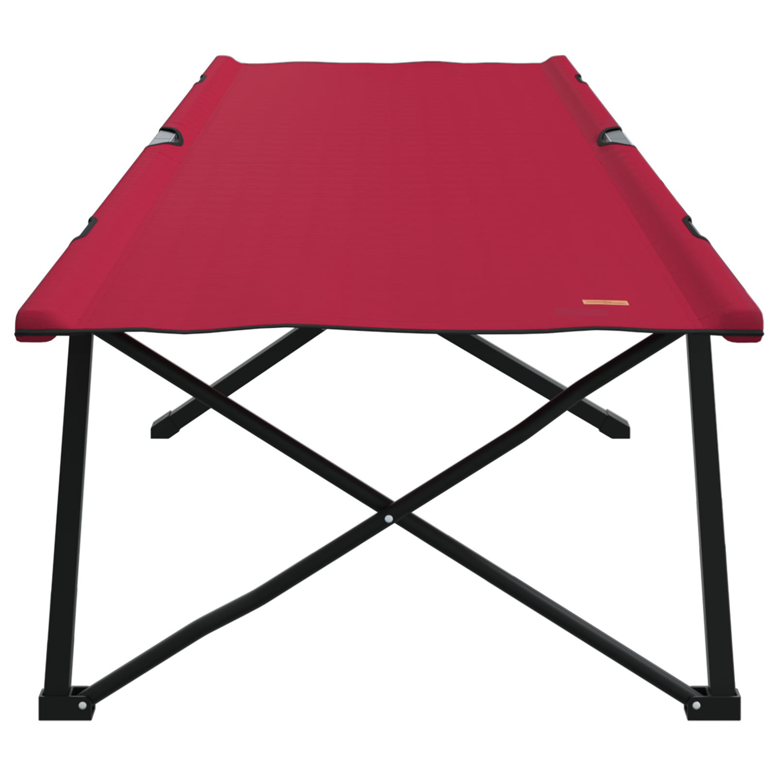 Letto Da Campeggio Pieghevole 2 Pcs Rosso 206 X 76 X 74 cm - Image 4