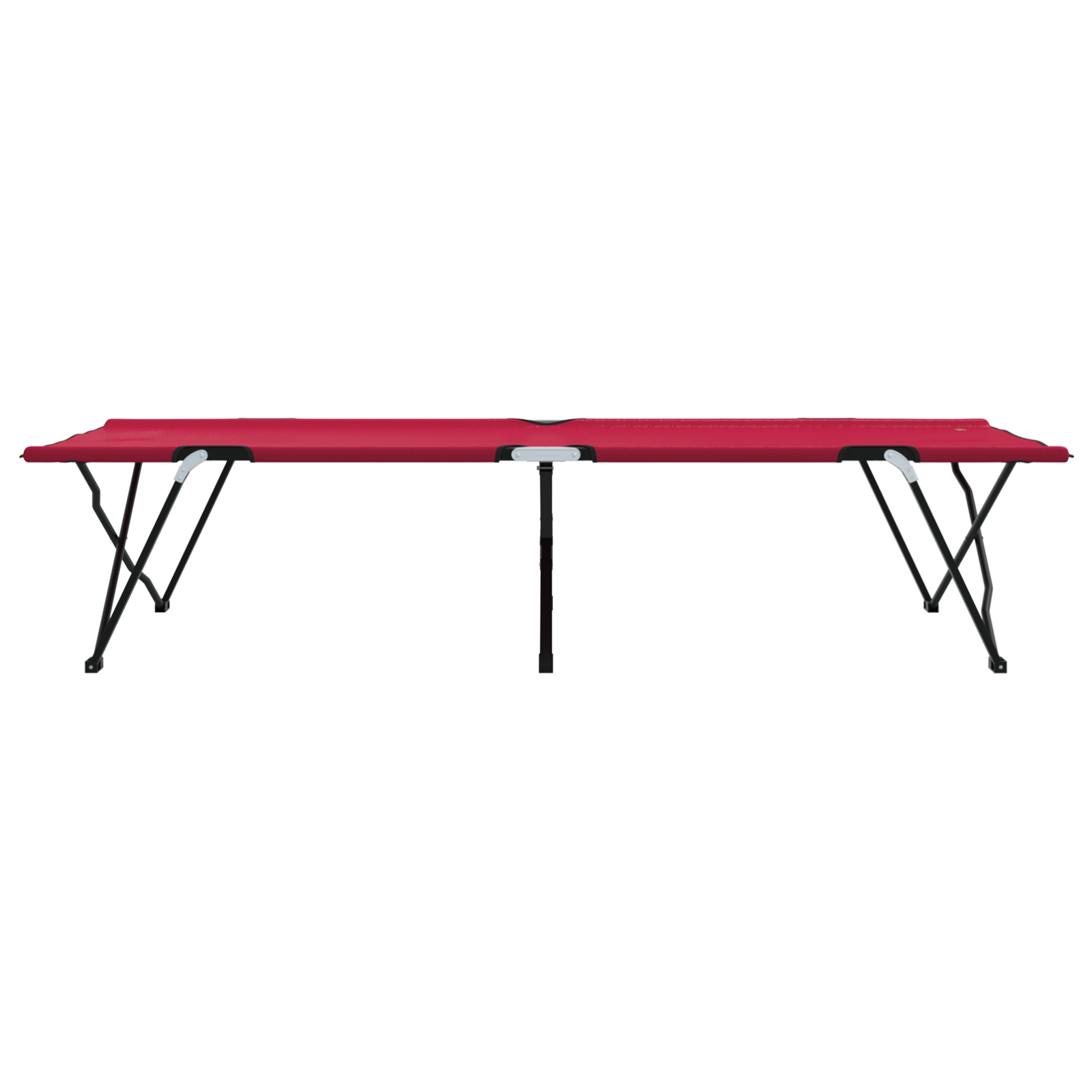Letto Da Campeggio Pieghevole 2 Pcs Rosso 206 X 76 X 74 cm - Image 6