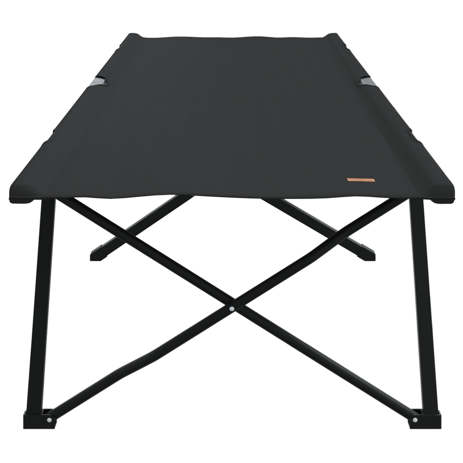 Letto Da Campeggio Pieghevole 2 Pcs Nero 206 X 76 X 74 cm - Image 4