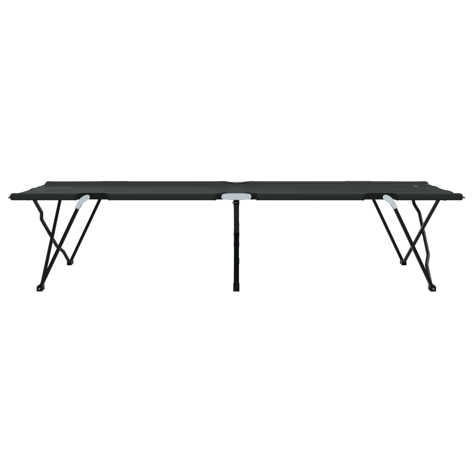 Letto Da Campeggio Pieghevole 2 Pcs Nero 206 X 76 X 74 cm - Image 6