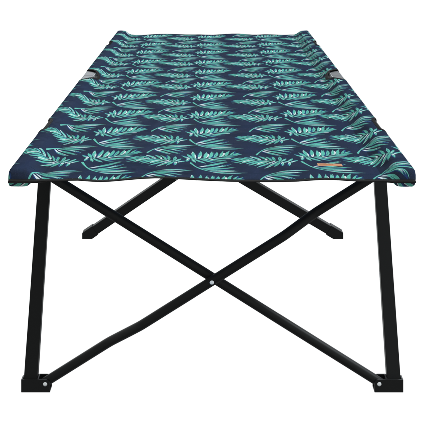 Letto Da Campeggio Pieghevole 2 Pcs Motivo A Foglia - Image 4