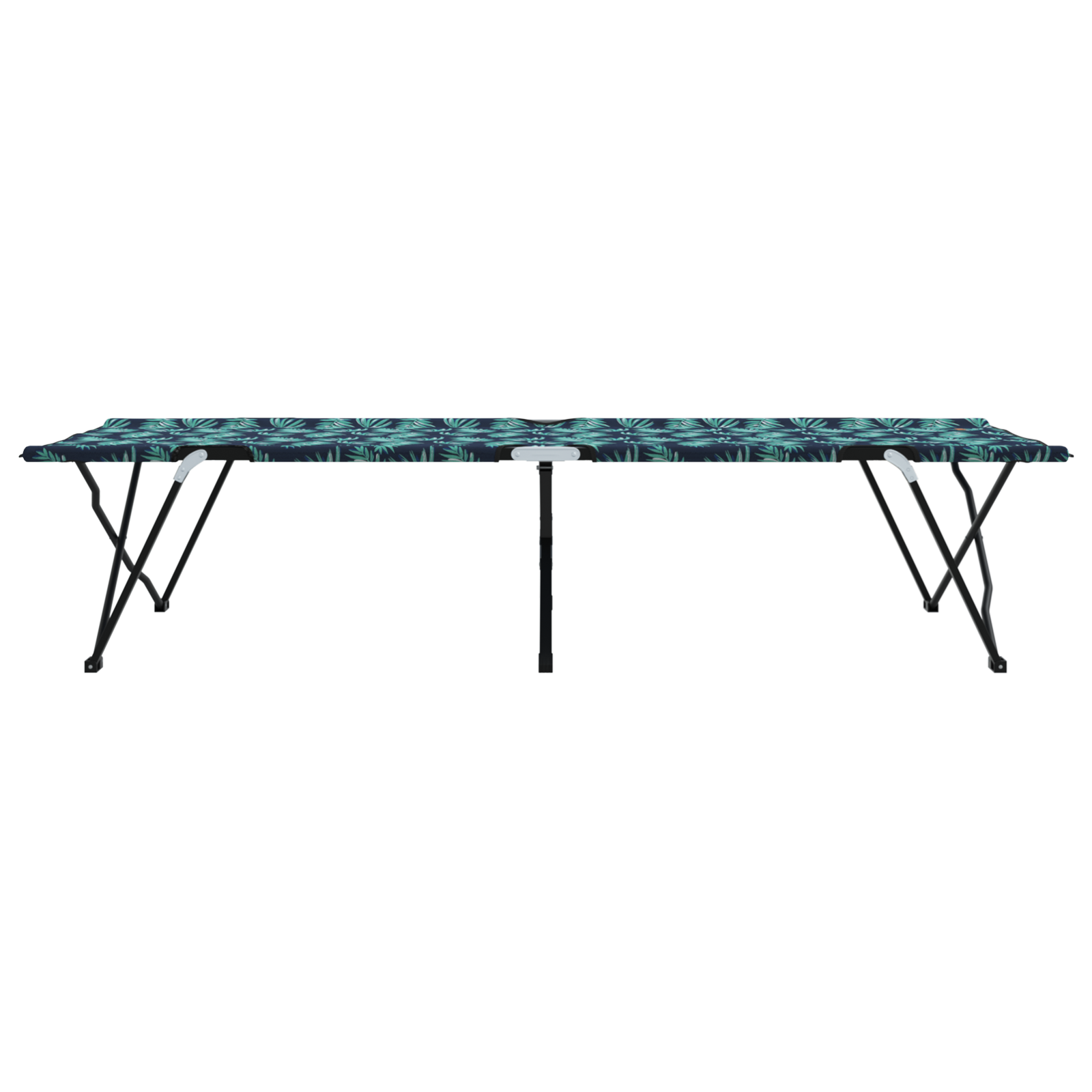 Letto Da Campeggio Pieghevole 2 Pcs Motivo A Foglia - Image 6