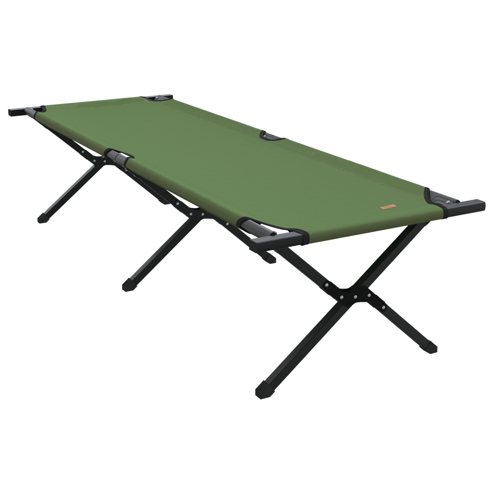 Letto Da Campeggio Pieghevole Amy Gialla Tessuto Oxford - Image 3
