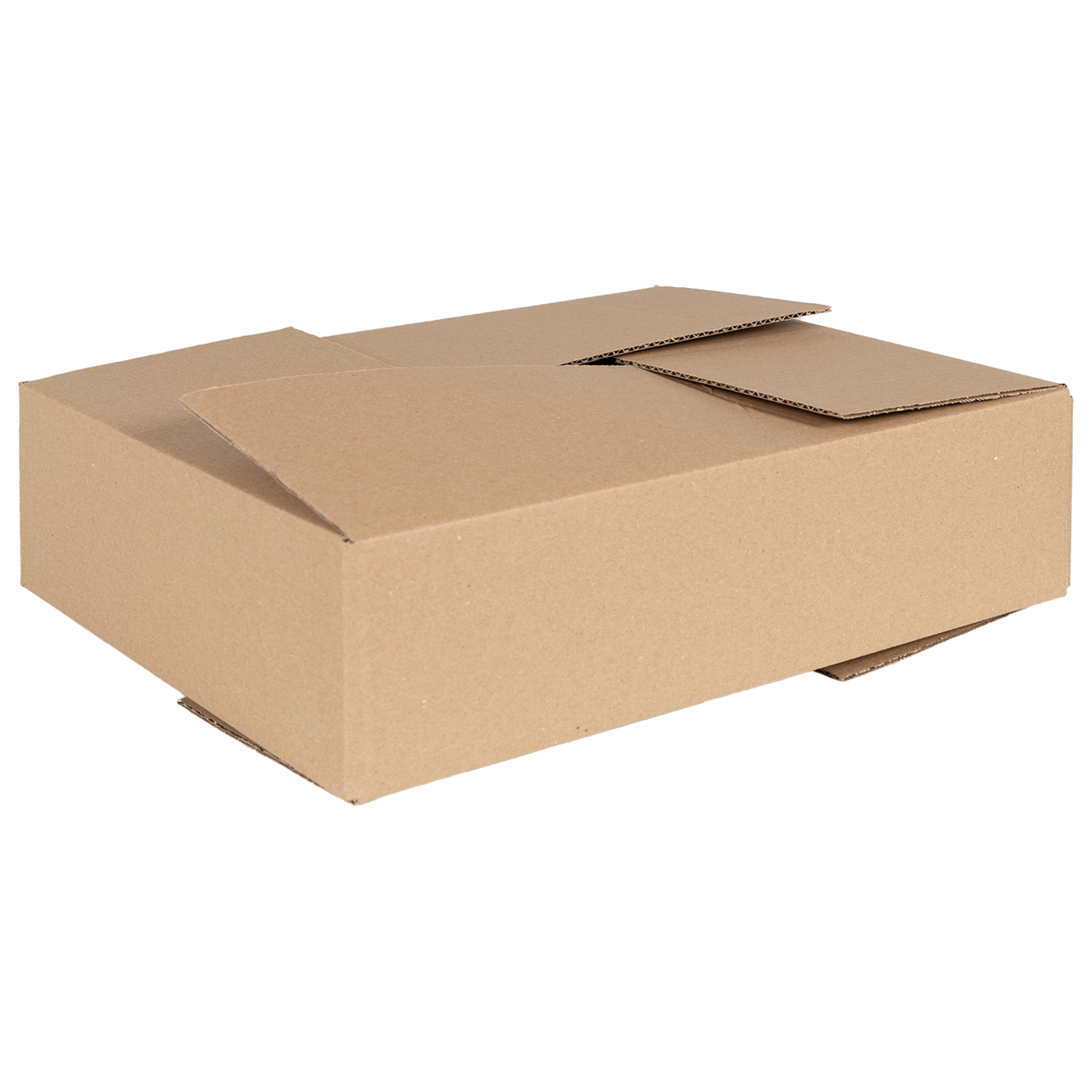 Scatola Pieghevole 50 Pcs Marrone 40 X 30 X 10 Cm Cartone