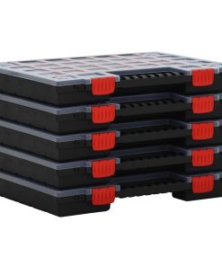 Scatole Di Assortimento 5 Pz 40x30x5 Cm In Polipropilene