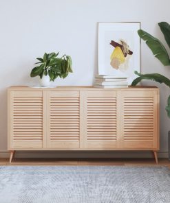 Ante Con Design A Lamelle 4 Pz 61,5x39,4 Cm In Legno Di Pino