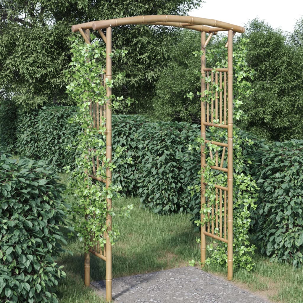 Arco Da Giardino Per Rose In Bambù 118x40x187 cm