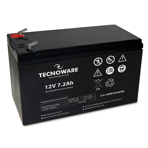 Tecnoware Power Battery 12v 7,2ah Faston 6,3 mm