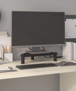 Supporto Per Monitor Nero 49x28x10,5 cm