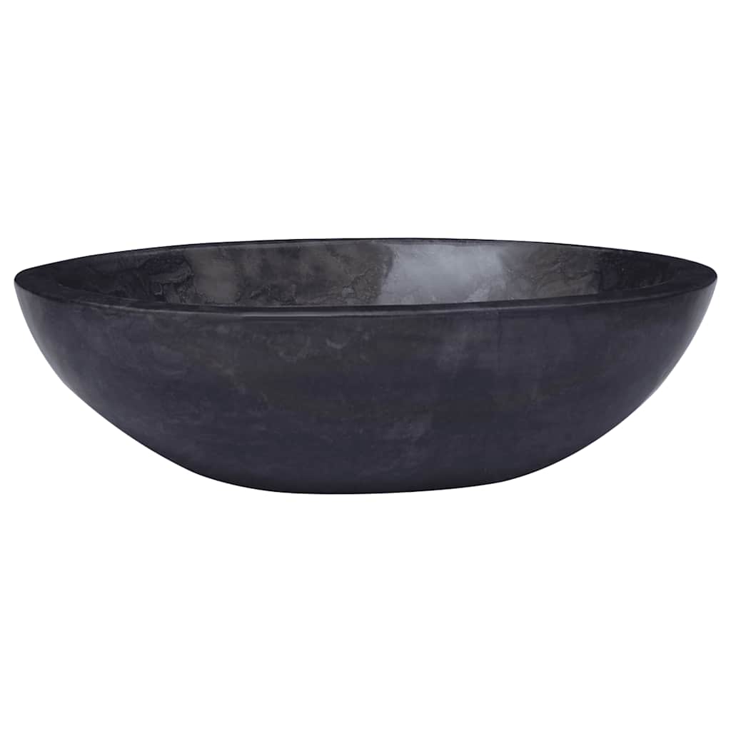 Lavandino Nero 53x40x15 Cm In Marmo