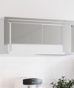 Mobile Cucina Da Parete Con Ante Scorrevoli In Acciaio Inox