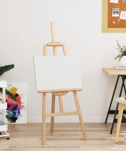Cavalletto 53,5x95x127 Cm In Legno Massello Di Pino