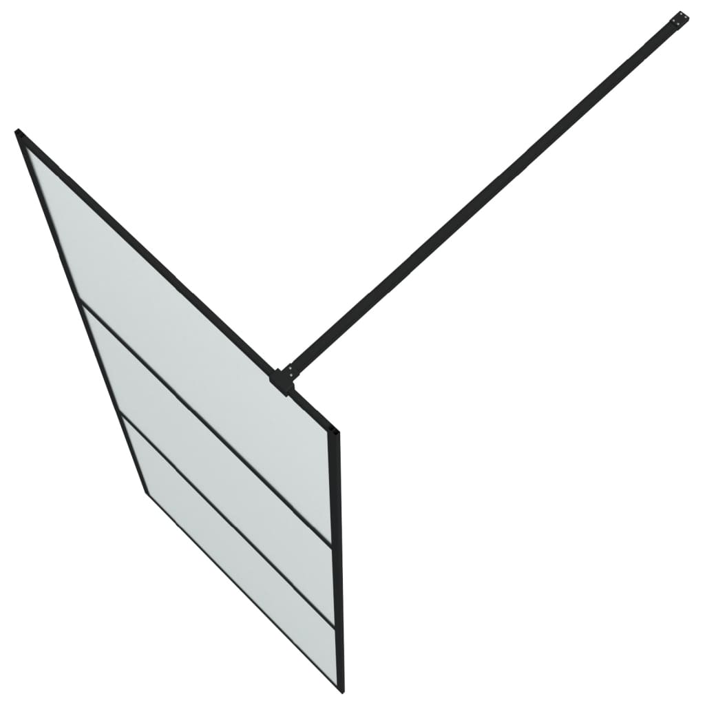 Parete Doccia Walk In 80x195 Cm Vetro Smerigliato Esg - Image 5