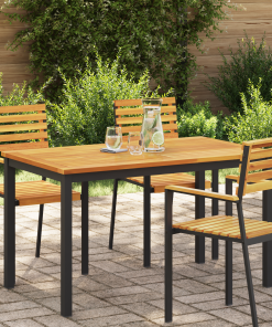 vidaXL Tapa de Mesa 120x70x2,2 cm Madera Maciza de Acacia Rectangular