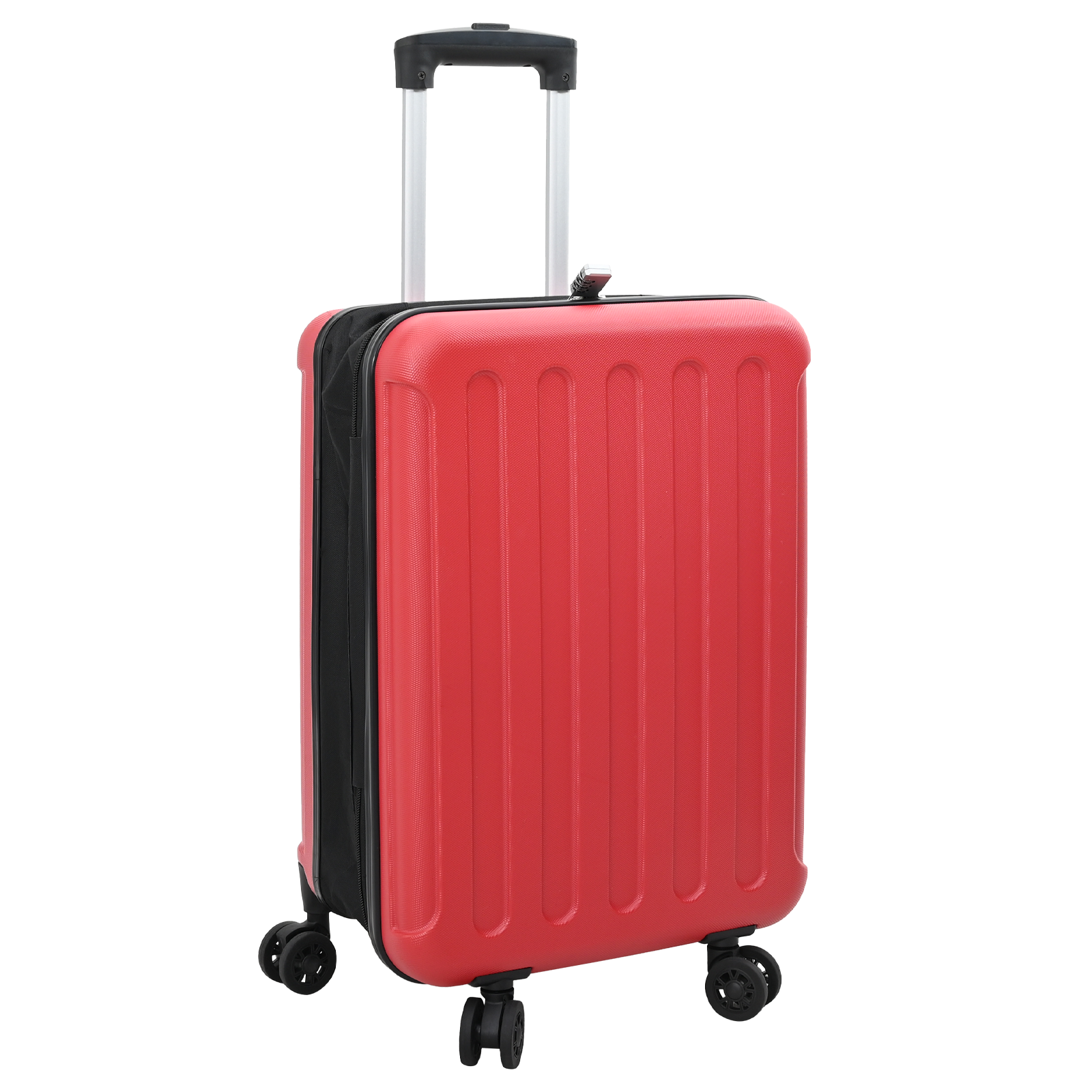 vidaXL Faltbarer Koffer Hartschale 20" Rot 34x23x55,5 cm ABS