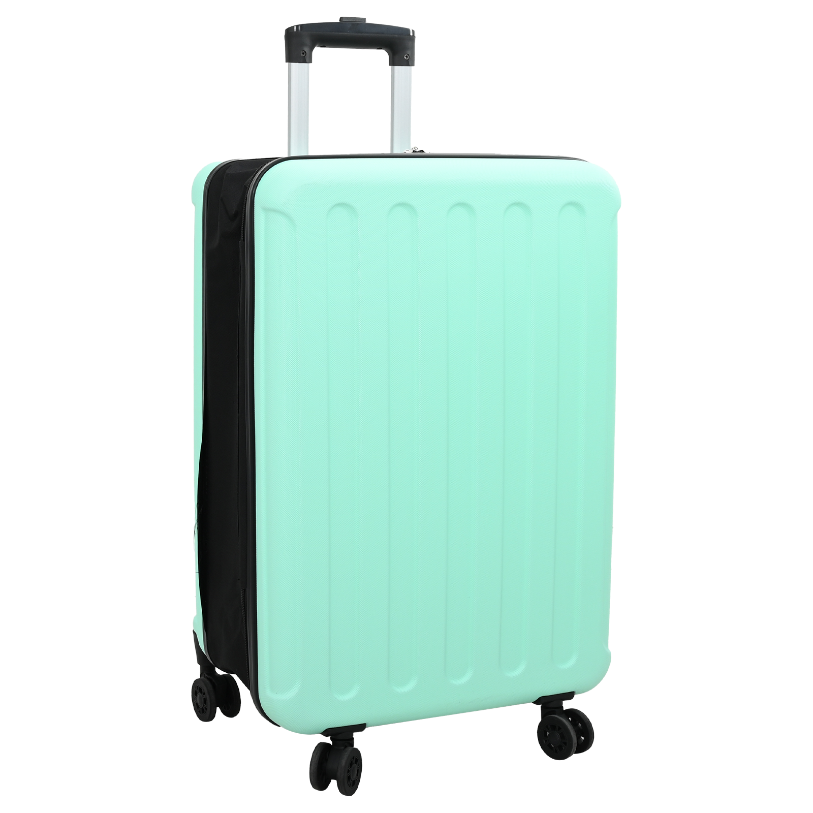 vidaXL Faltkoffer Hartschale 24'' Mintgrün 43x27x66 cm ABS