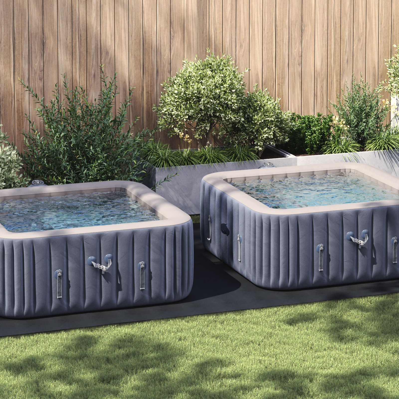 vidaXL Rechteckige Poolabdeckung Schwarz Polyethylen 500 x 250 cm